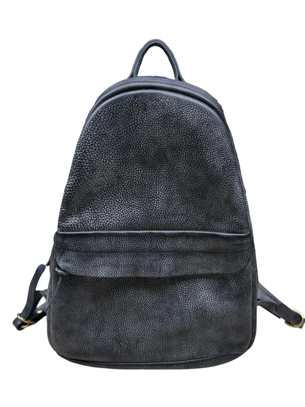 Backpack - black waxy