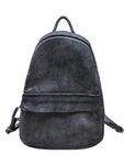 Backpack - black waxy