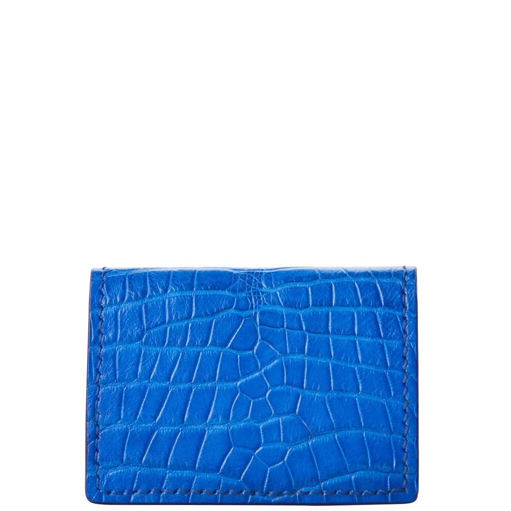 Alligator Wallet - blue